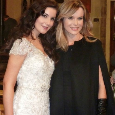Margaret with fellow patron to HRH's Foundation Amanda Holden